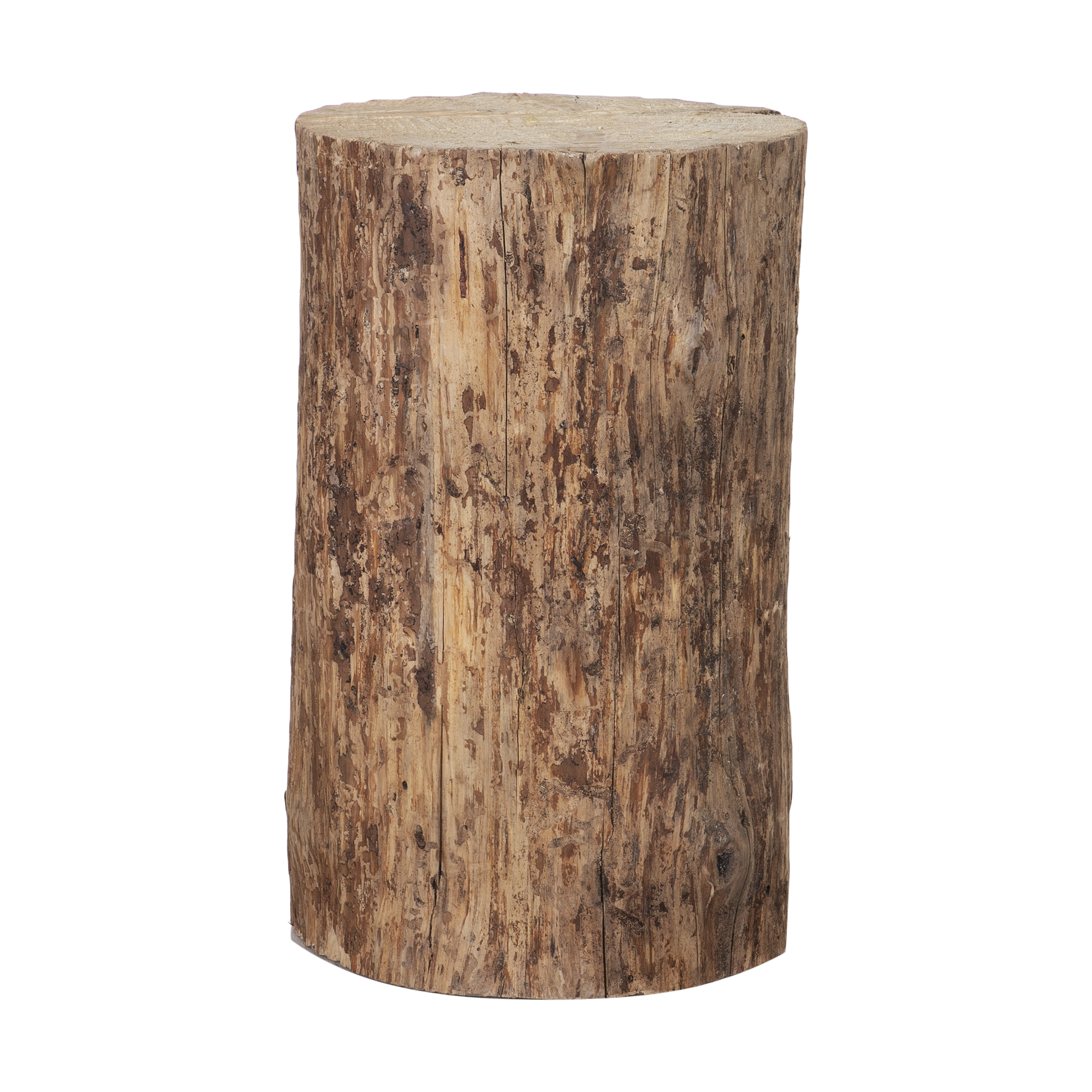 صندلی چوبی مدل تنه درخت کد 0001