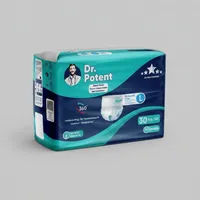 پوشک شورتی بزرگسال دکتر پوتنت مدل اولترا کامفورت سایز Large بسته 30 عددی