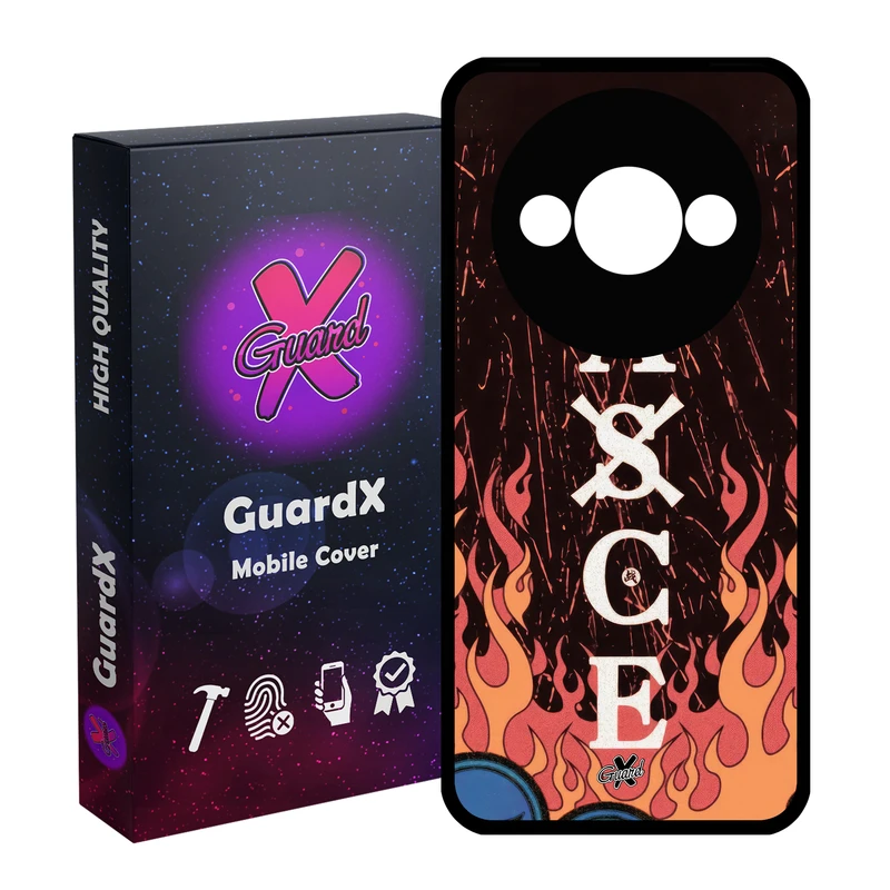 کاور گارد ایکس طرح Cute مدل قاب Glass10567 مناسب برای گوشی موبایل شیائومی Redmi A3 4G/ A3X 4G/ Poco C61