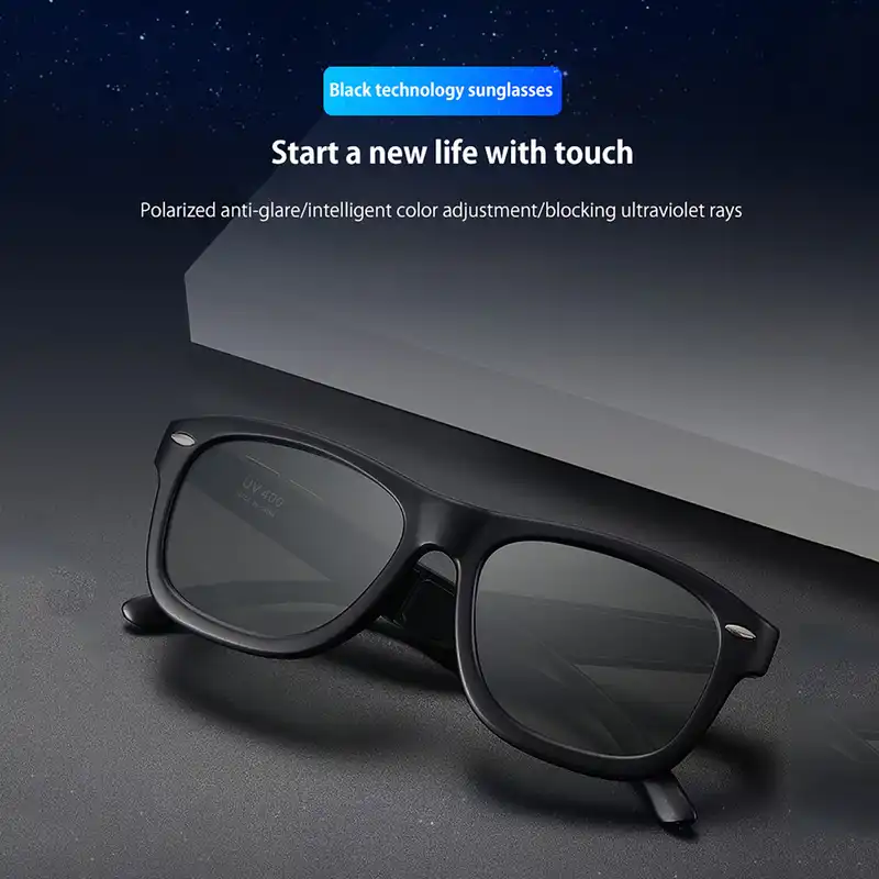 عینک آفتابی مردانه مدل دیجیتالی Adjustable 7 Level