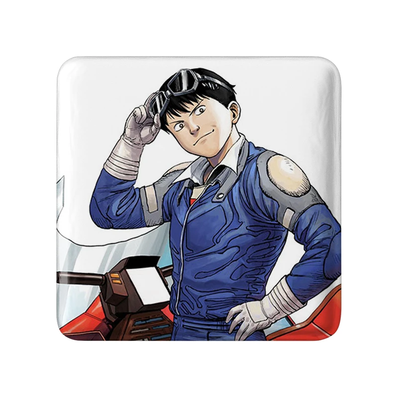 مگنت خندالو طرح کاندا انیمه آکیرا مدل مربعی کد 33367