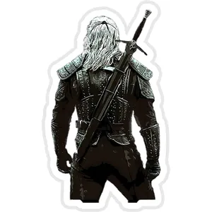 استیکر لپ تاپ طرح Geralt کد ST731