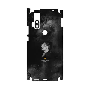 MAHOOT Johnny Depp-FullSkin Cover Sticker for Motorola One Hyper