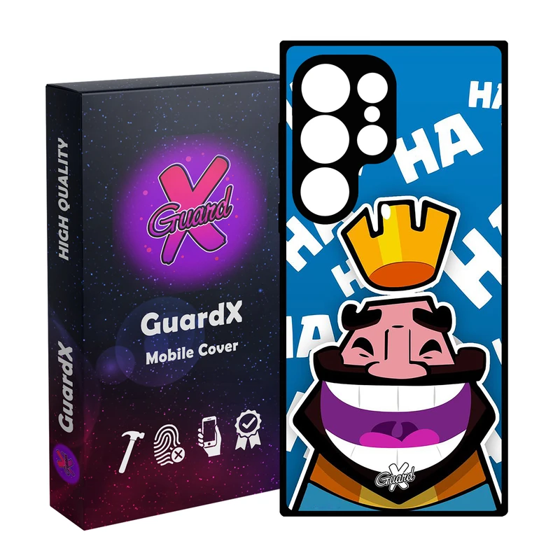 کاور گارد ایکس طرح Clash Royale مدل 10036 مناسب برای گوشی موبایل سامسونگ Galaxy S25 Ultra