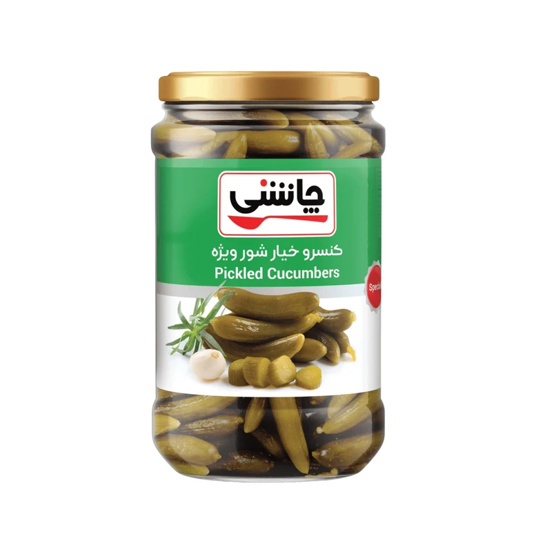 کنسرو خیارشور ویژه چاشنی - 640 گرم