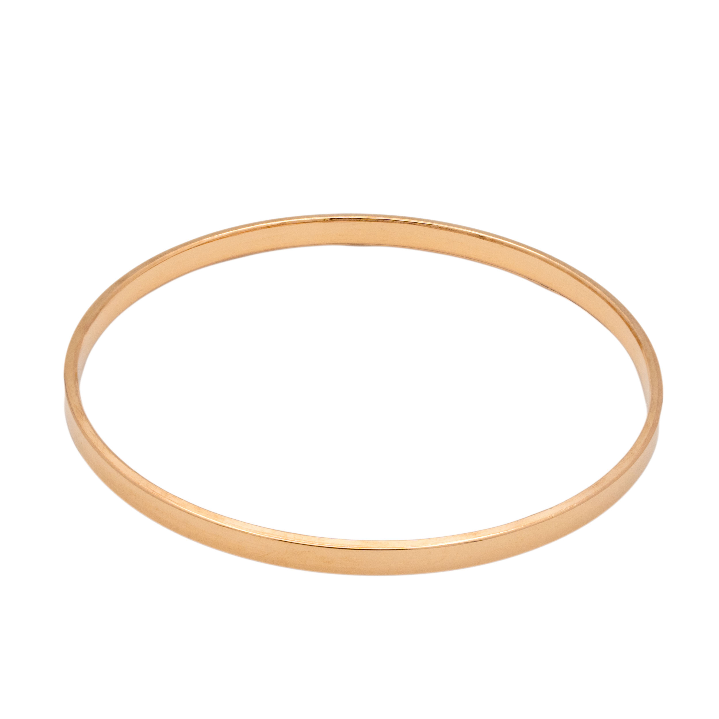 النگو طلا کم اجرت 18 عیار زنانه سکه شیخ مدل آینه سایز 1