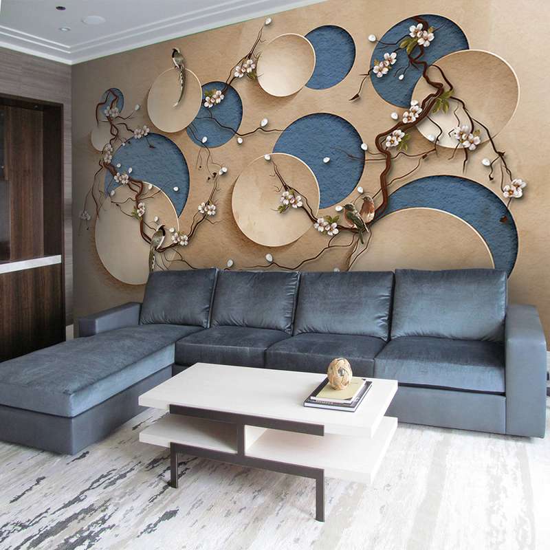 پوستر دیواری سه بعدی مدل 3D Land کد AW 16409 