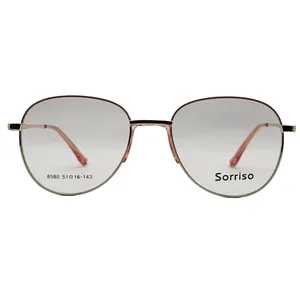 فریم عینک طبی خلبانی (Aviator) زنانه مدل 8580c2 مناسب برای انواع فرم صورت