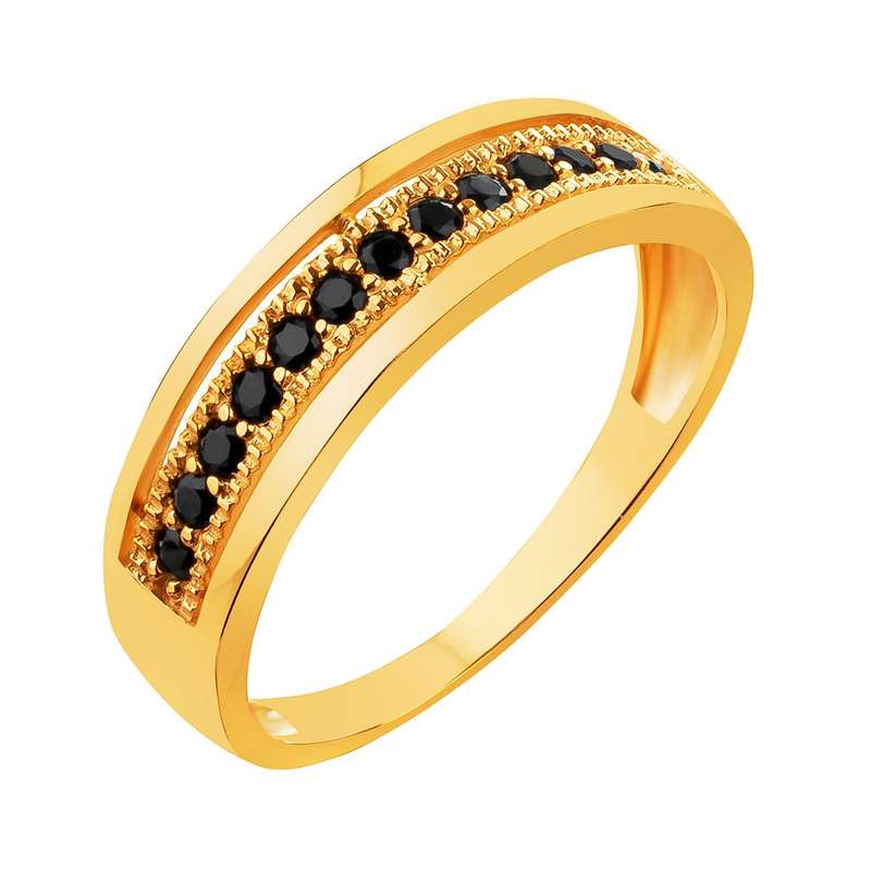  انگشتر طلا 18 عیار زنانه قیراط کد GH3314