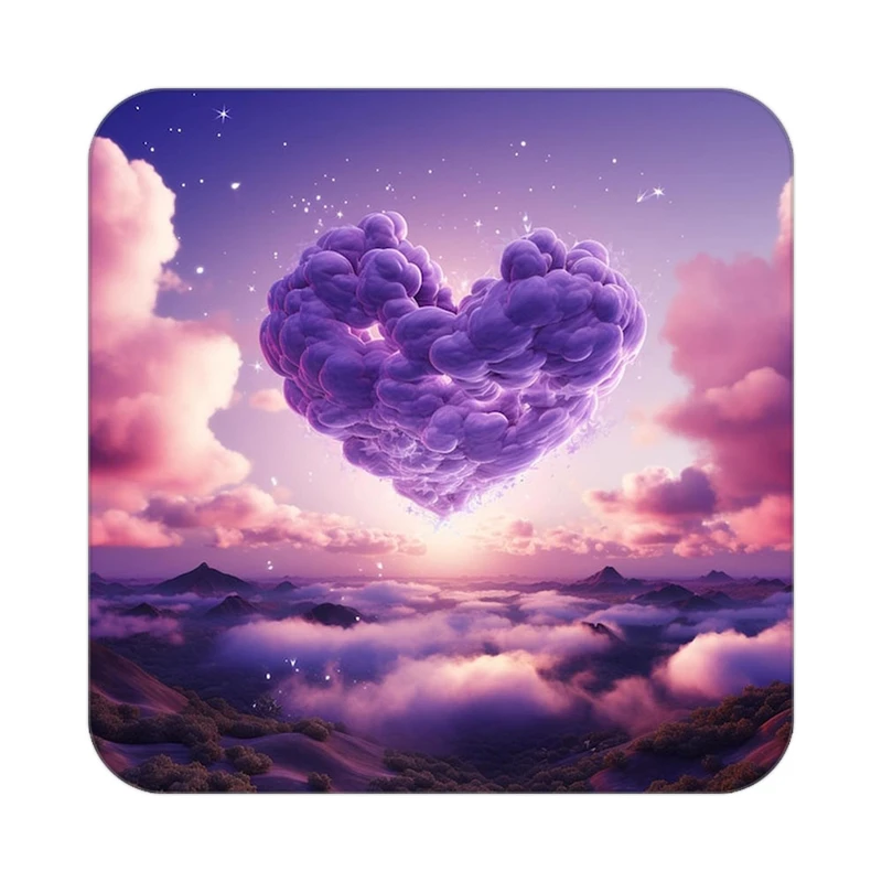 زیر لیوانی کاکتی مدل عاشقانه کد mp13043