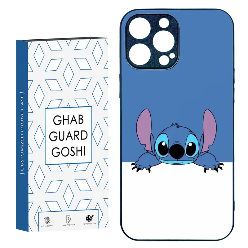 کاور قاب گارد گوشی طرح stitch کد TPU-273 مناسب برای گوشی موبایل اپل IPHONE 15 PRO MAX
