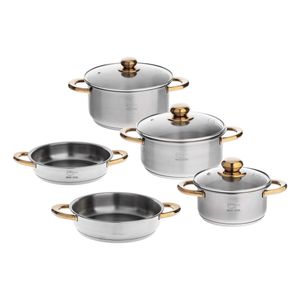 سرویس پخت و پز 8 پارچه پارس استیل مدل 001