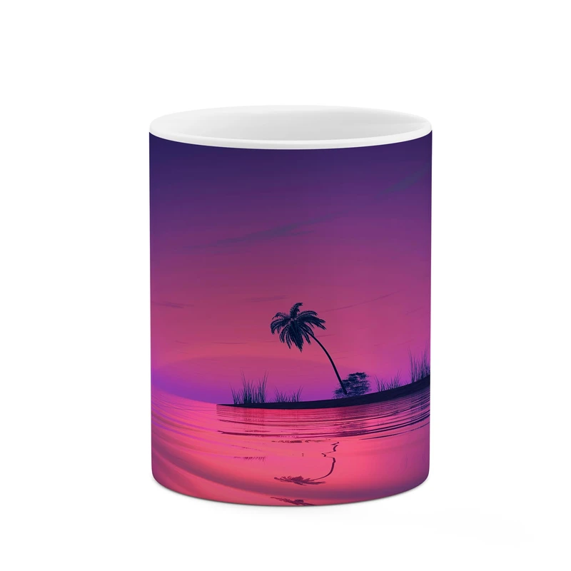 ماگ کاکتی طرح نخل کد mgp11060