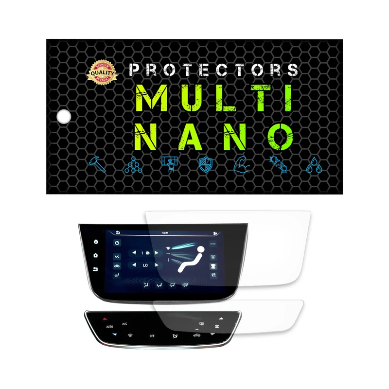 محافظ صفحه نمایش آنتی رفلکس مانیتور خودرو مولتی نانو مدل X-S1M مناسب برای کی ام سی A5 مجموعه دو عددی