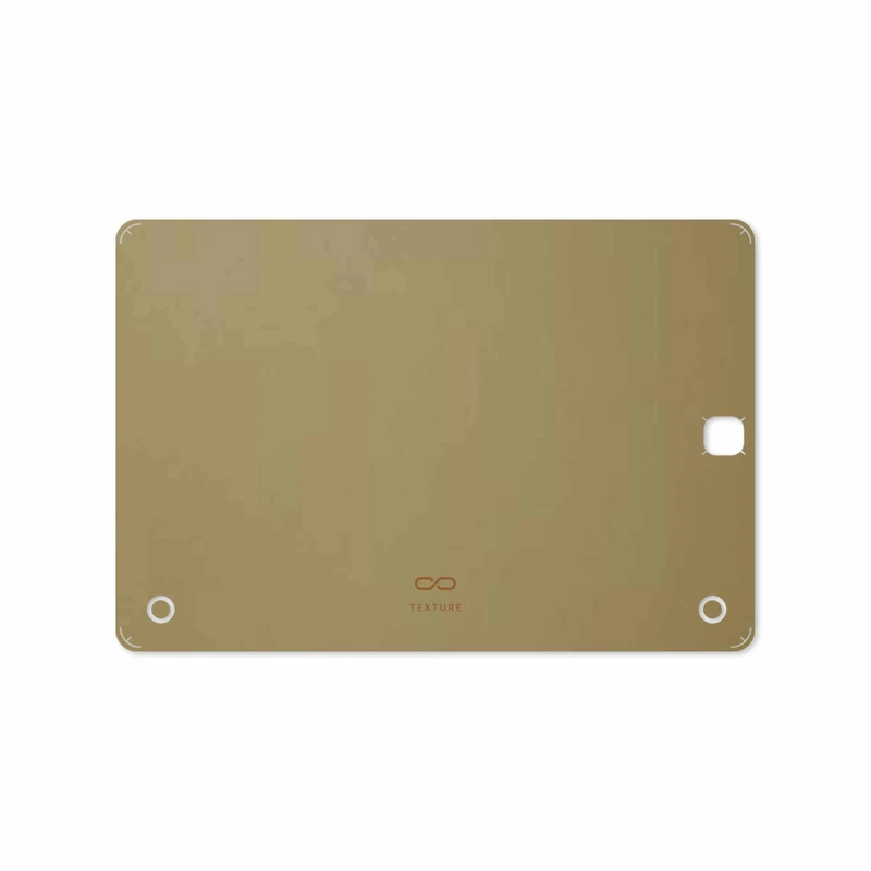 برچسب پوششی ماهوت مدل Matte-Gold مناسب برای تبلت سامسونگ Galaxy Tab A 9.7 2015 T555