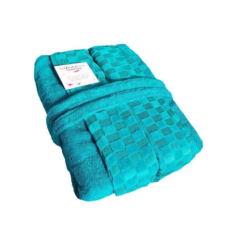 حوله پالتویی ارغوان مدل نارسیس سایز 125