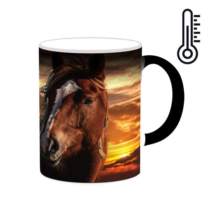 ماگ حرارتی کاکتی مدل اسب کد mgh24322