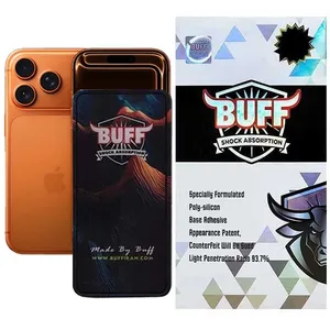 Buff Mountain-Guarantee 5D Glass Screen Protector For Apple iPhone 17 Pro / 17 /  16 Pro 