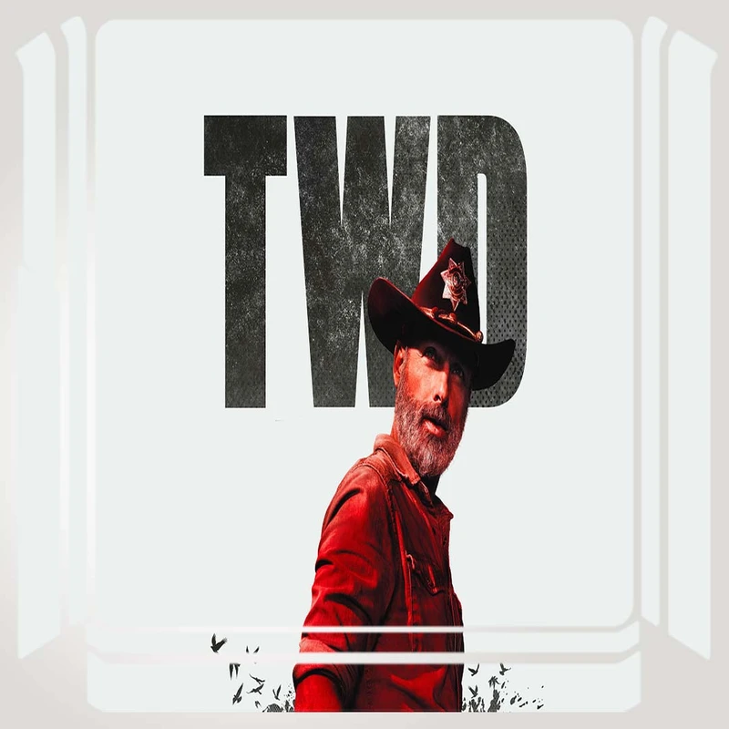 برچسب پلی استیشن ۴ مدل  the walking dead  کد PSS-379  