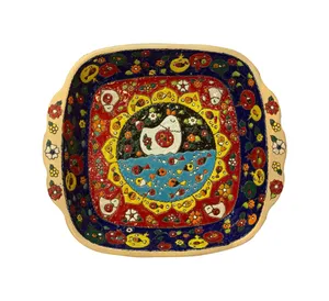 دیس میناکاری مدل فانتزی طلوع