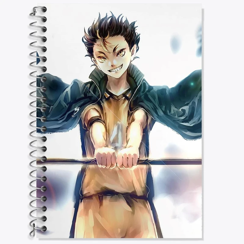 دفتر لغت 50 برگ خندالو مدل نیشینویا یو انیمه آبشار سرنوشت هایکیو کاگیاما کد 11210