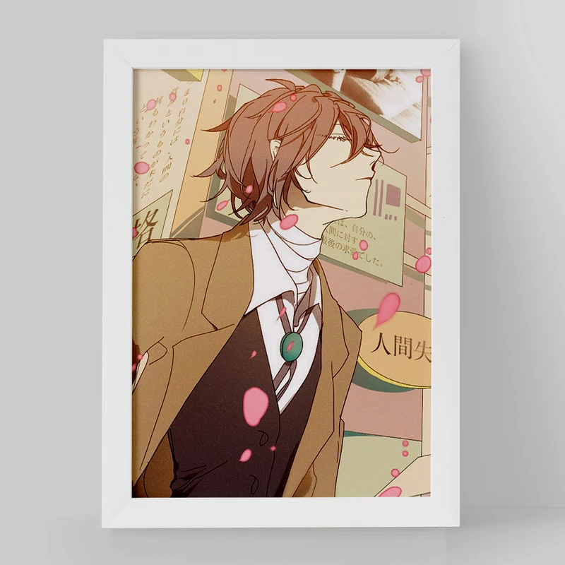 تابلو خندالو مدل دازای اوسامو انیمه سگ های ولگرد بانگو کد 13680