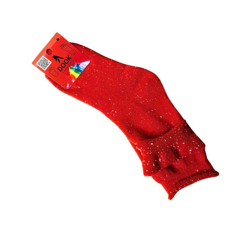 جوراب ساق بلند دوک مدل لب برگردان