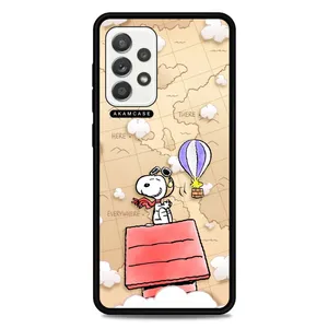 AKAM AMC-WSGA52-SNOOPY-24 Cover For Samsung Galaxy A52