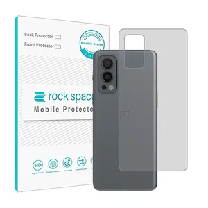 Transparent Rockspace HyGEL phone back protector suitable for OnePlus Nord 2 5G mobile phone
