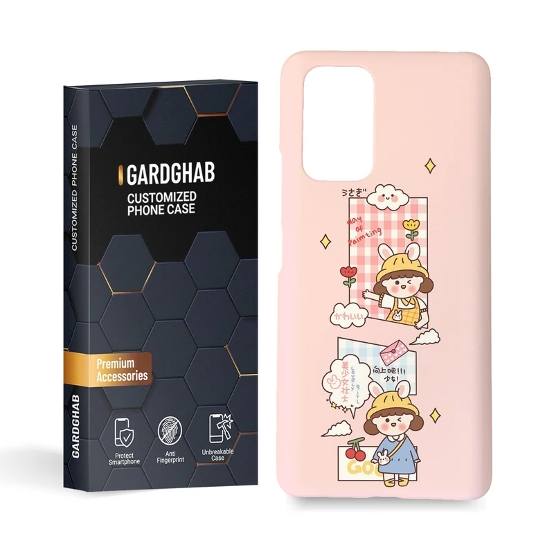 کاور گارد قاب مدل دخترانه مناسب برای گوشی موبایل شیائومی Redmi Note 10 Pro 4G / Redmi Note 10 Pro Max 