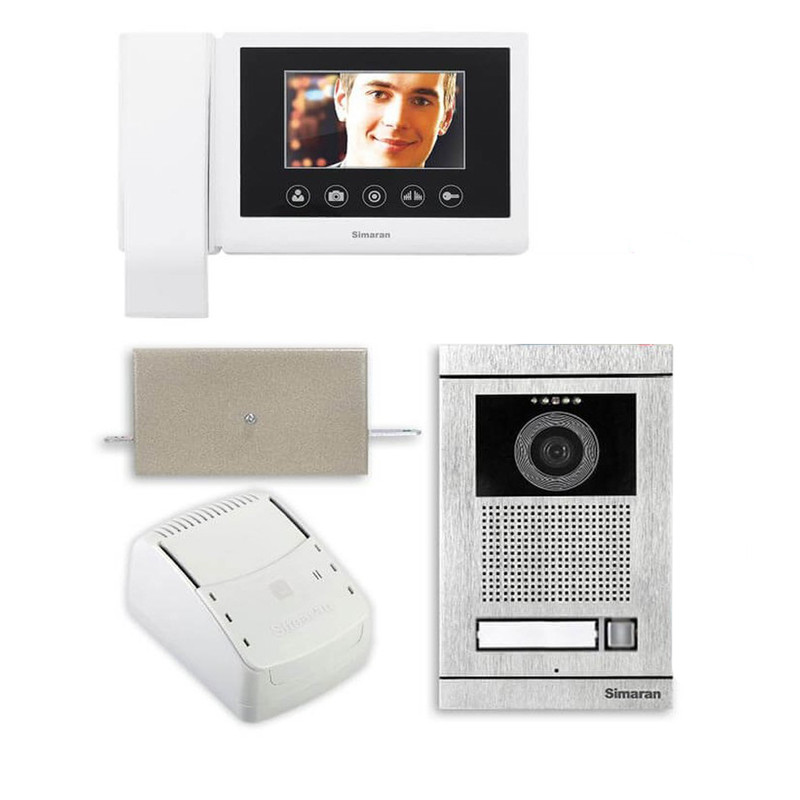 دربازکن تصویری سیماران مدل hs43m100v1f