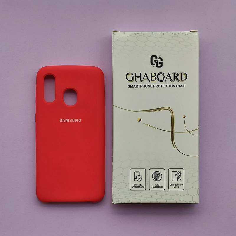 کاور قاب گارد مدل سیلیکونی ساده مناسب برای گوشی موبایل سامسونگ Galaxy A40
