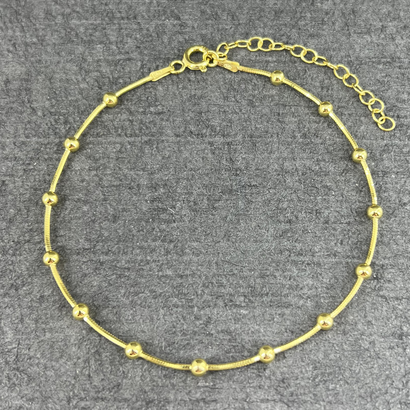 پابند نقره زنانه گیرا مدل G570