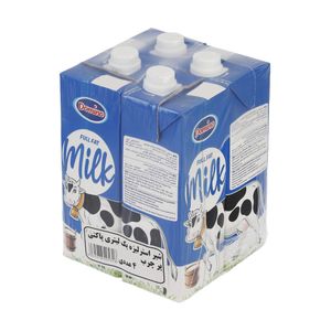 نقد و بررسی شیر پرچرب دومینو - 1 لیتر بسته 4 عددی توسط خریداران