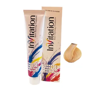 رنگ مو اینویتیشن شماره wa.9 حجم 120 میلی لیتر رنگ ویفری روشن 