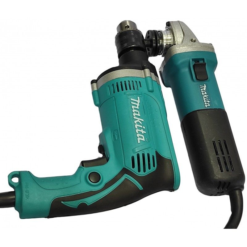 دریل چکشی و مینی فرز ماکیتا مدل 05 مجموعه 23 عددی