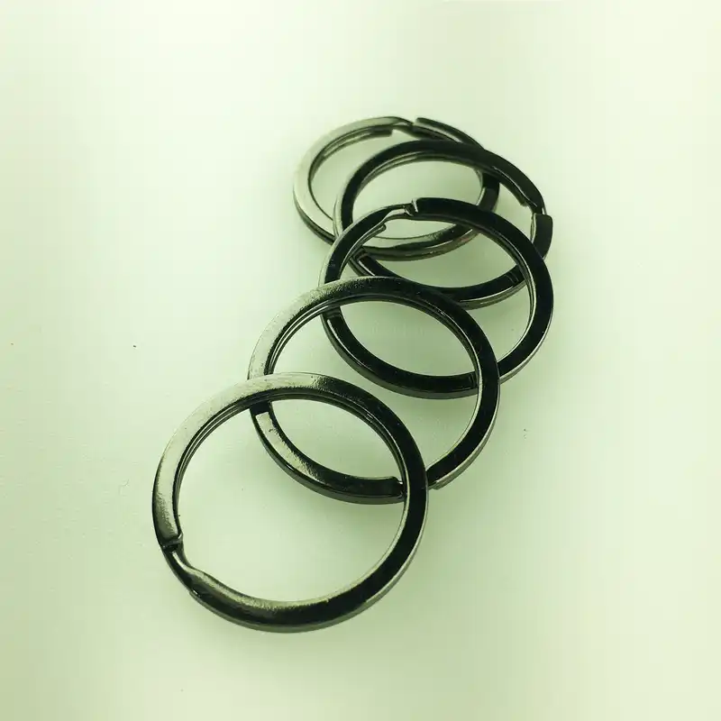 حلقه جاکلیدی مدل دولا تخت کد BLK بسته 5 عددی