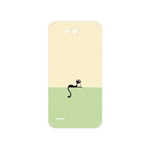 MAHOOT Minimal Internet Cat Icon Cover Sticker for LG X Power 2