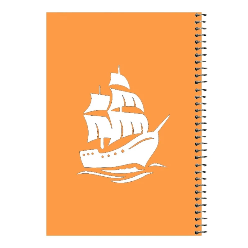 دفتر مشق 80 برگ اس جی مدل کشتی    