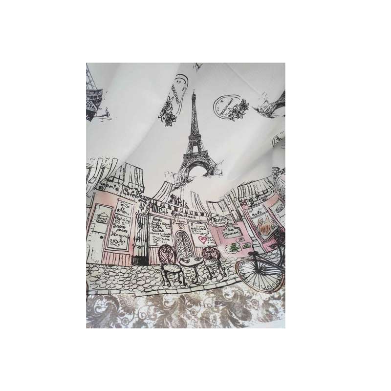 پارچه لباس طرح ایفل کد 103