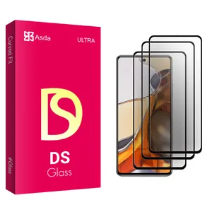 Asda DS Glass Ceramics Screen Protector For Xiaomi 11T Pro 5G 2107113SG Pack Of 3