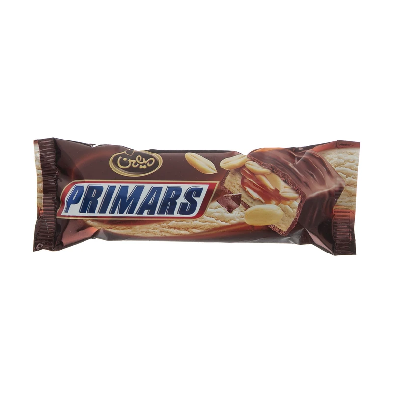 بستنی پریمارس میهن با طعم بادام و کارامل - 60 گرم