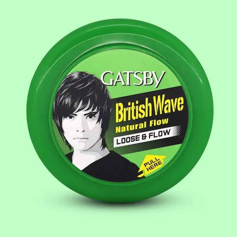 واکس مو گتسبی مدل British Wave حجم 75 میلی لیتر مجموعه 2 عددی