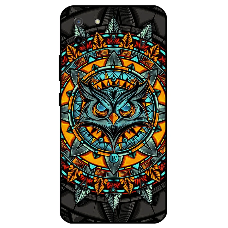 کاور مگافون طرح جغد مدل 1903 مناسب برای گوشی موبایل ریلمی C11 2020    