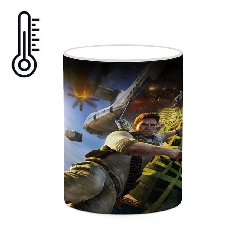 ماگ حرارتی کاکتی مدل بازی آنچارتد Uncharted 2 Among Thieves کد mgh31253