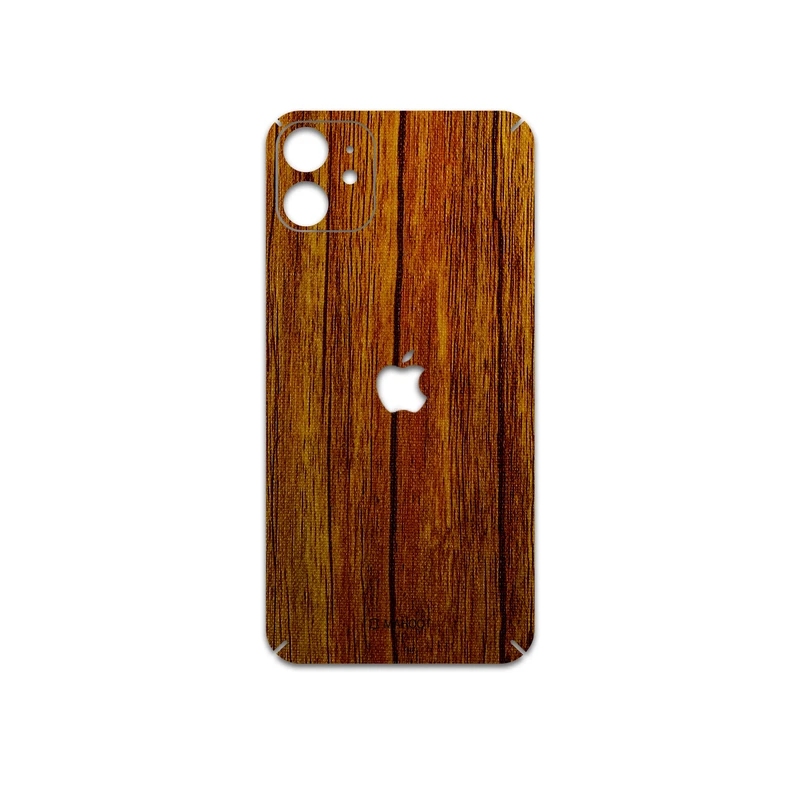 برچسب پوششی ماهوت مدل Orange-Wood مناسب برای گوشی موبایل اپل iPhone 11