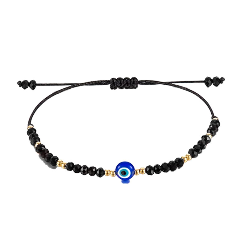 دستبند مدل چشم نظر گره