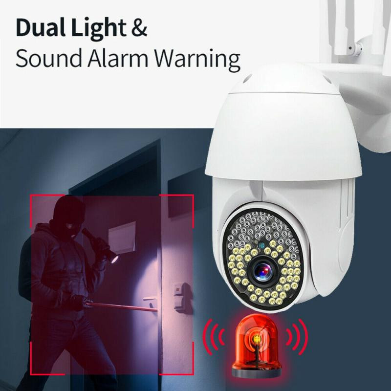 دوربین مداربسته بی سیم تحت شبکه مدل WarmLight V380 Pro 3