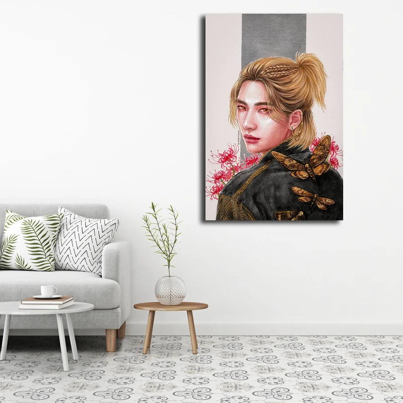 تابلو شاسی مدل stray kids fanart کد 1