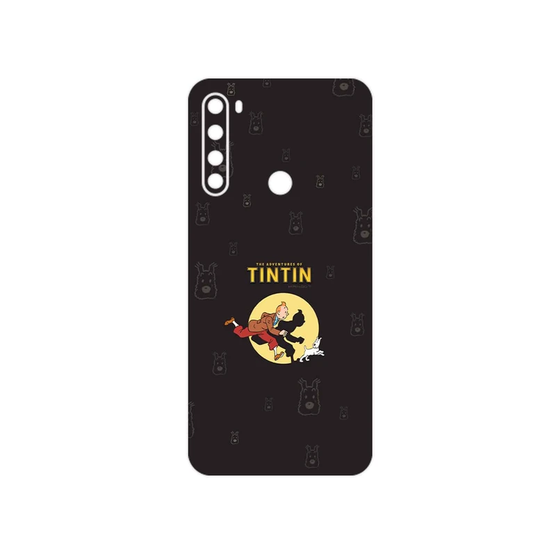 برچسب پوششی ماهوت مدل Tintin مناسب برای گوشی موبایل شیائومی Redmi Note 8 2021